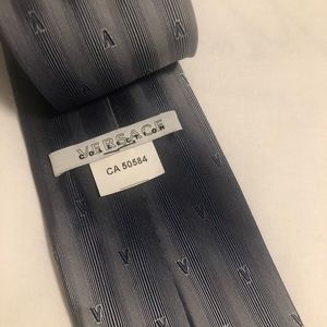 Grey Versace Collection Tie